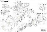 Bosch 3 601 M19 100 Gcm 8 Sjl Slide Mitre Saw 230 V / Eu Spare Parts